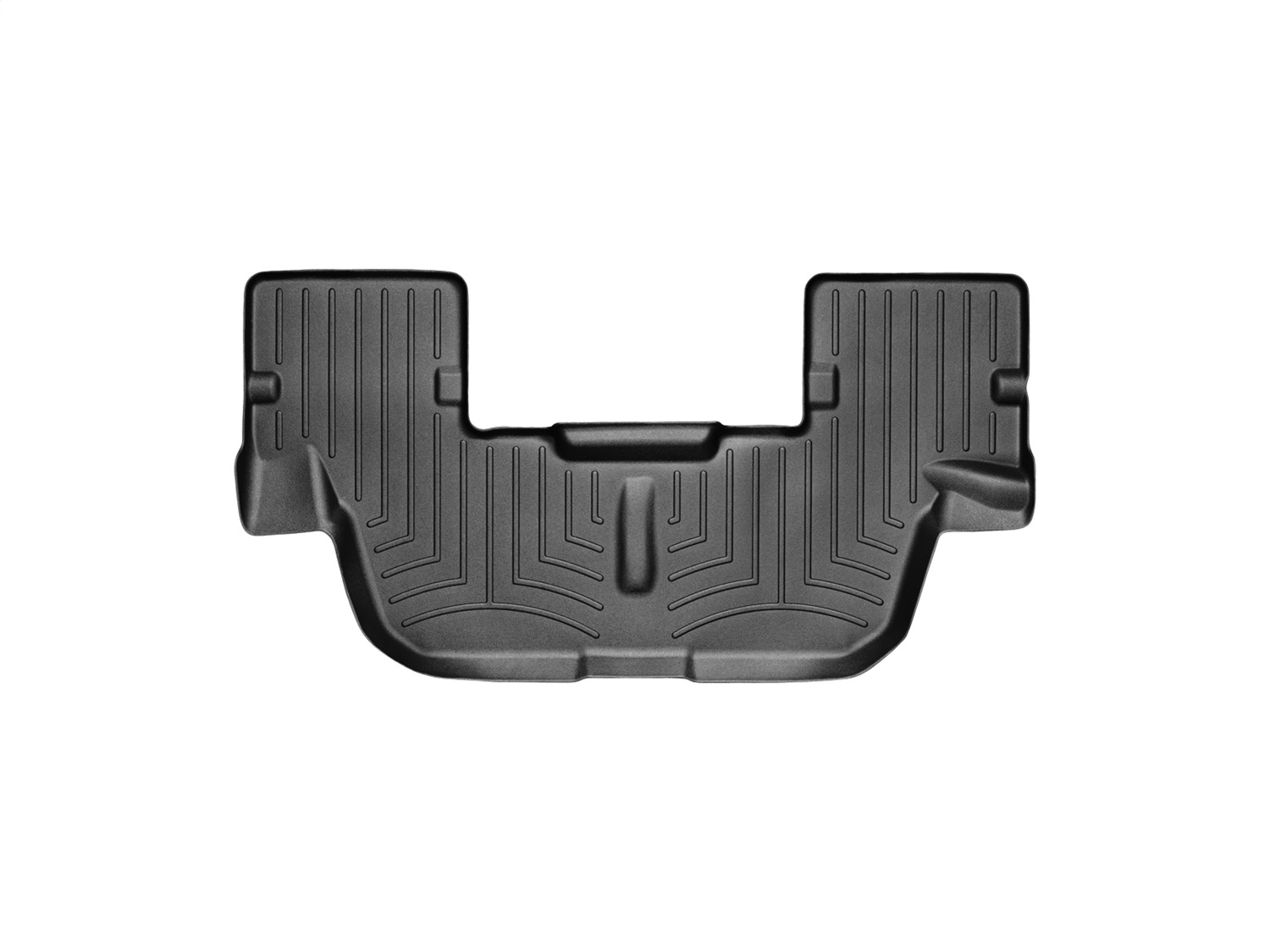 WeatherTech FloorLinerTM DigitalFit; Black; Third Row 443593 thumbnail 0