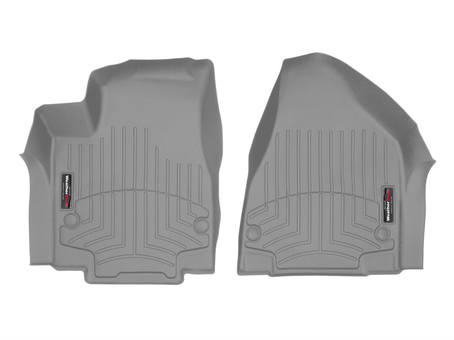 WeatherTech FloorLinerTM DigitalFit; Gray; Front 4616621 thumbnail 0