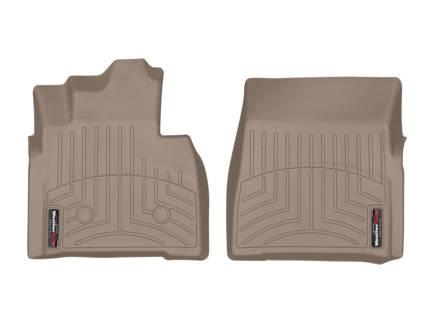 WeatherTech FloorLinerTM DigitalFit; Tan; Front 452211 thumbnail 0