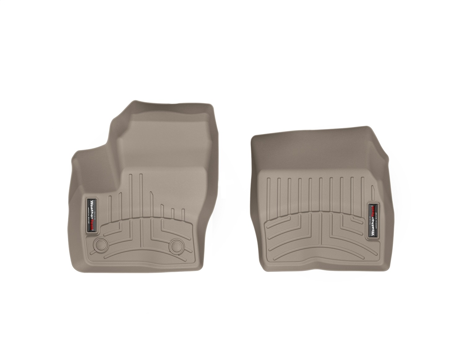 WeatherTech FloorLinerTM DigitalFit; Tan; Front 454591 thumbnail 0