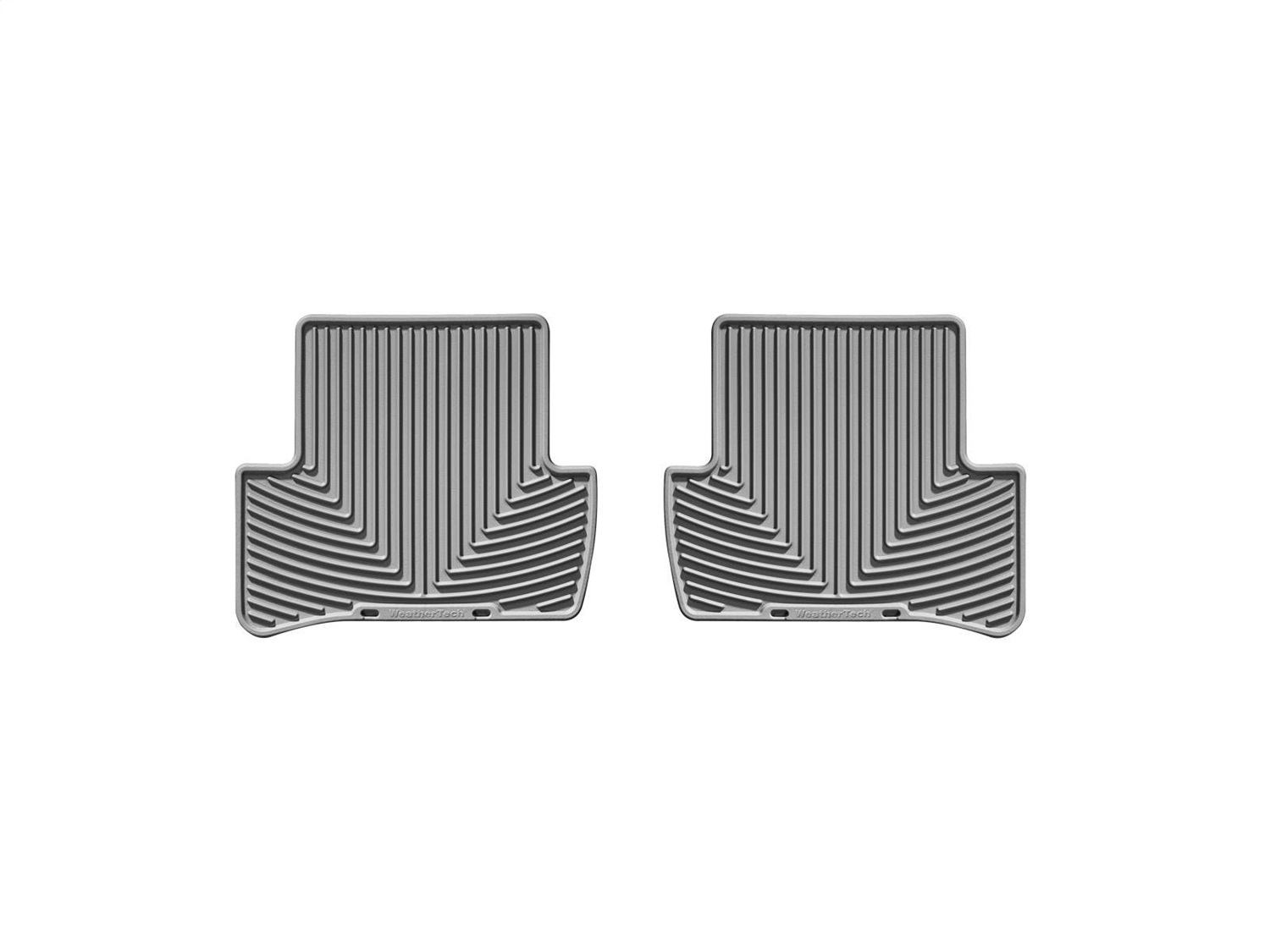 WeatherTech All Weather Floor Mats; Gray; Rear W90GR thumbnail 1