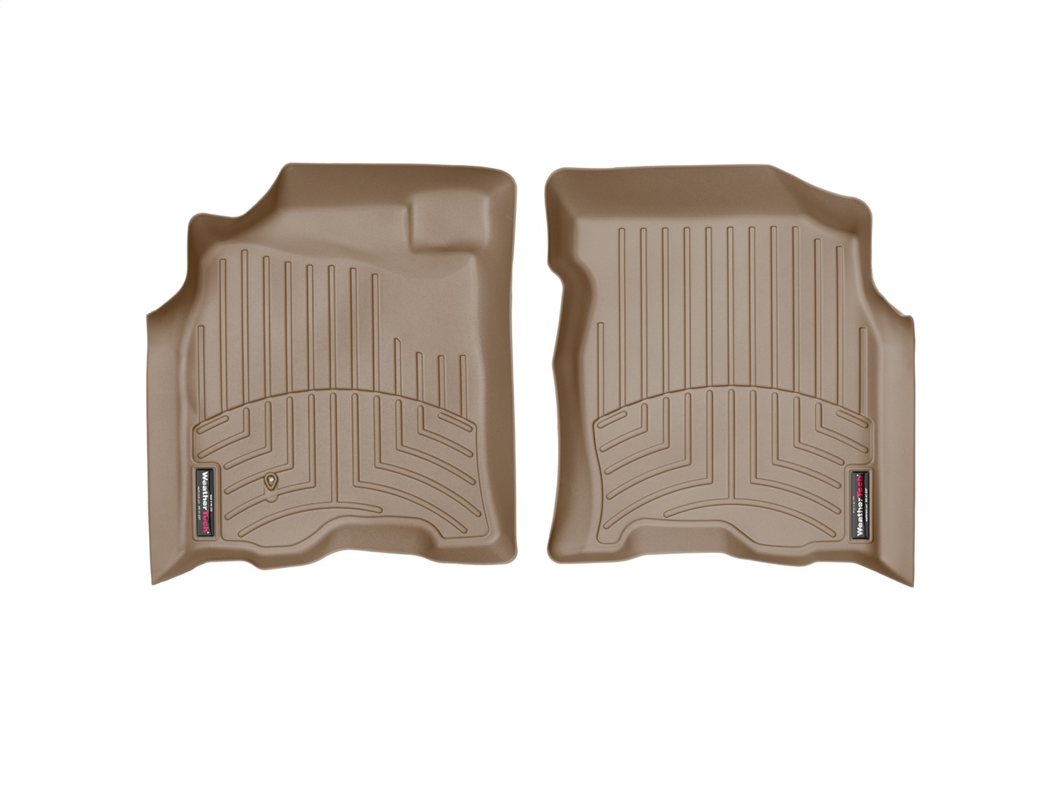WeatherTech FloorLinerTM DigitalFit; Tan; Front 450301 thumbnail 0