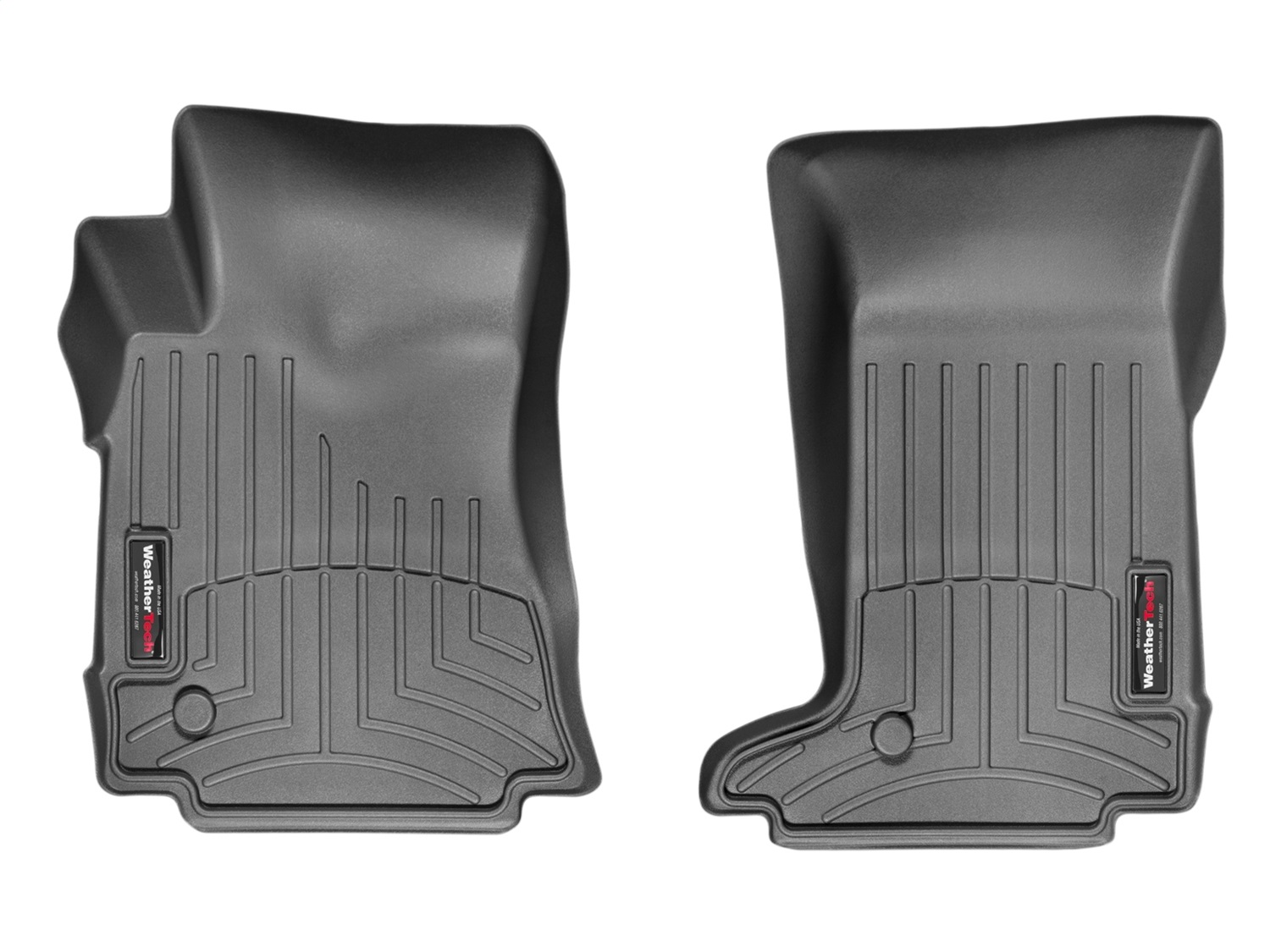 WeatherTech FloorLinerTM DigitalFit; Black; Front 445921 thumbnail 0