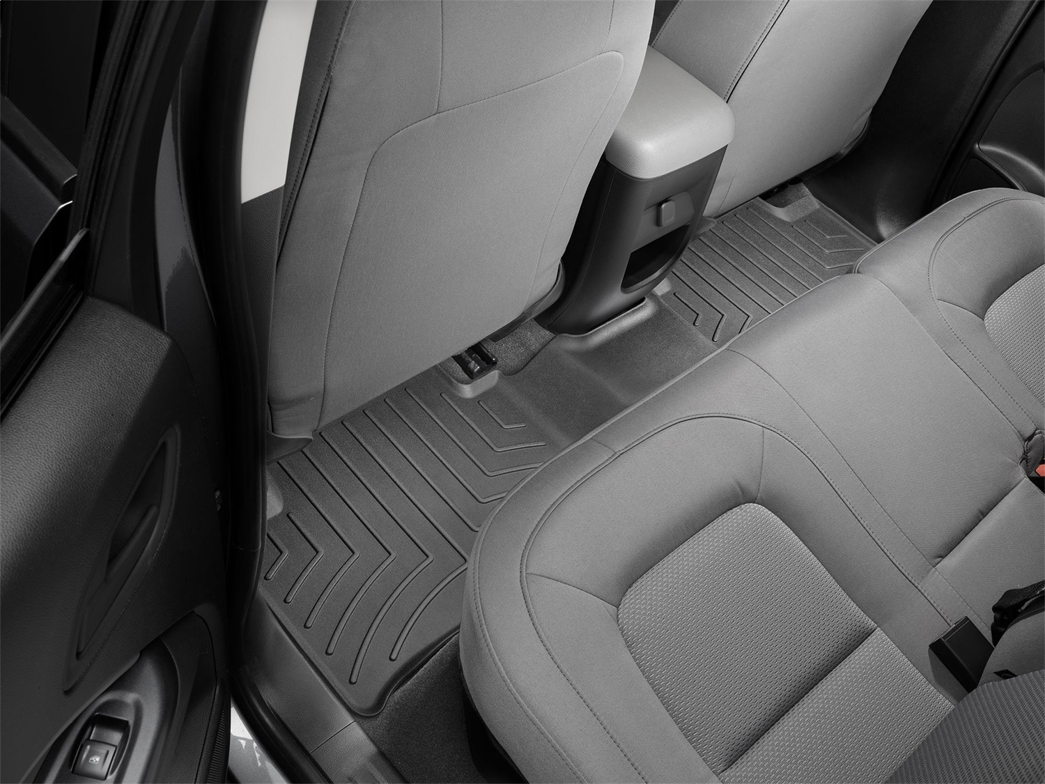 WeatherTech FloorLinerTM HP; Black; Rear 447512IM thumbnail 0