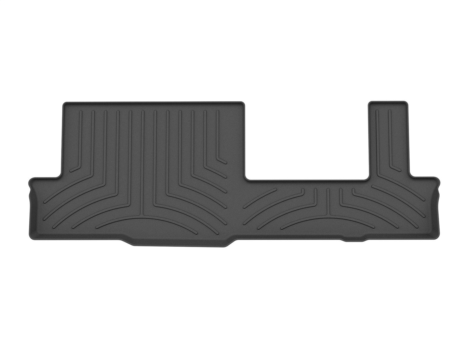 WeatherTech FloorLinerTM HP; Black; Third Row 4416324IM thumbnail 0
