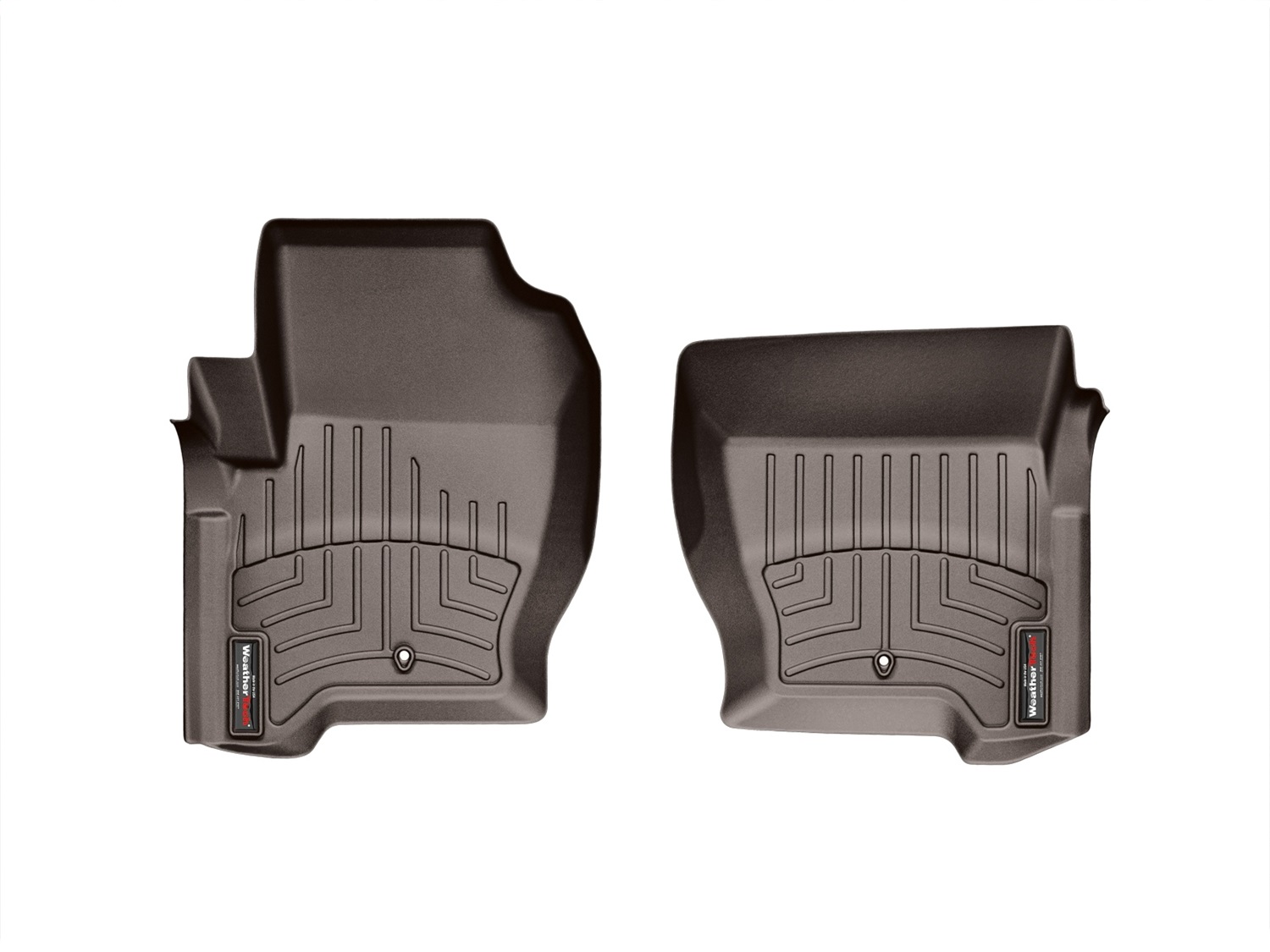 WeatherTech FloorLinerTM DigitalFit; Cocoa; Front 473621 thumbnail 0