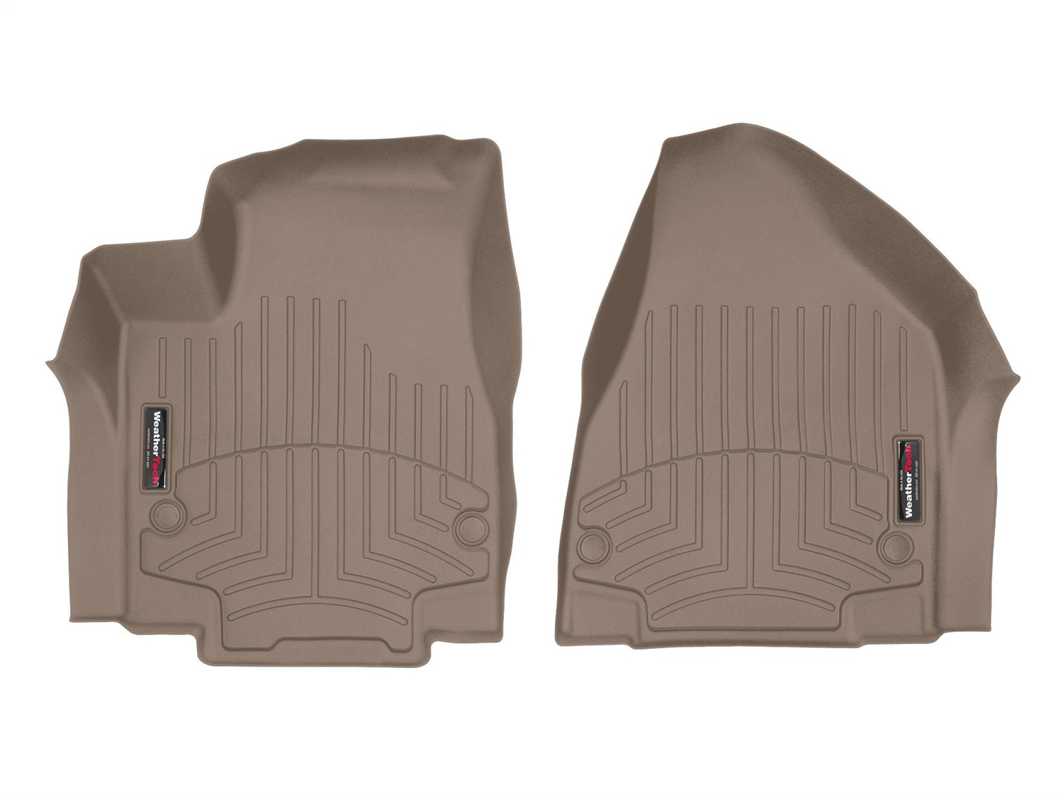 WeatherTech FloorLinerTM DigitalFit; Tan; Front 4516621 thumbnail 0