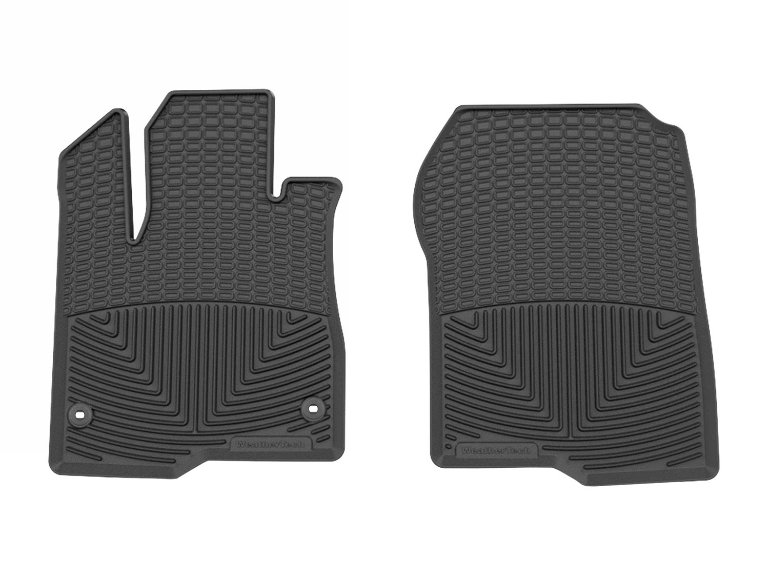 WeatherTech All Weather Floor Mats; Black; Front W649 thumbnail 0