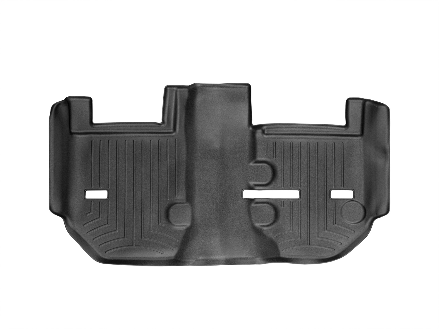 WeatherTech FloorLinerTM DigitalFit; Black; Rear 442355 thumbnail 0