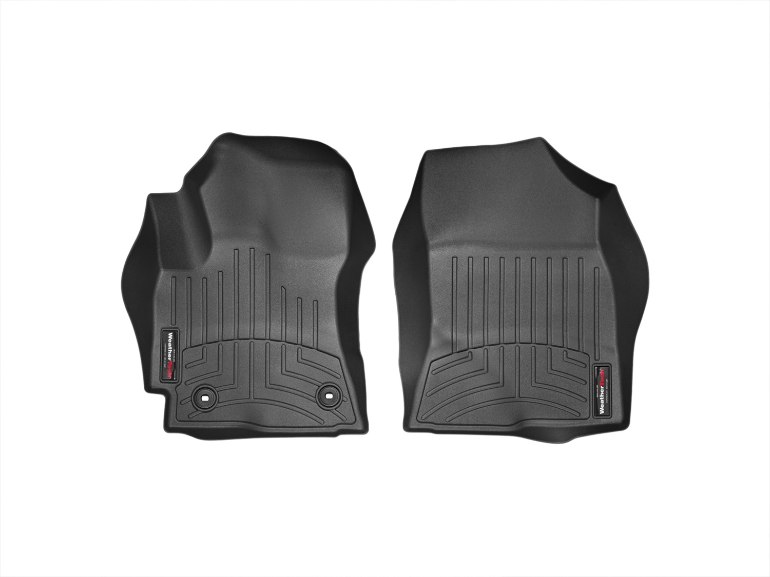 WeatherTech FloorLinerTM DigitalFit; Black; Front 445941 thumbnail 1