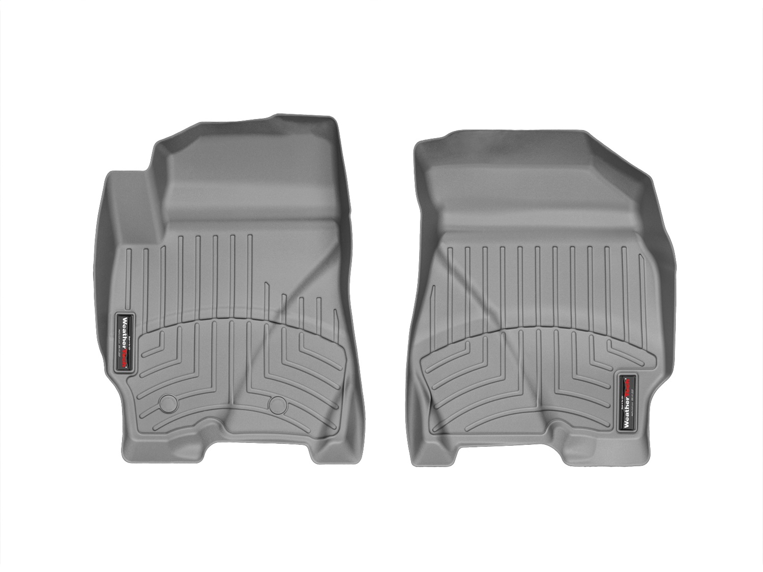 WeatherTech FloorLinerTM DigitalFit; Gray; Front 463541 thumbnail 1