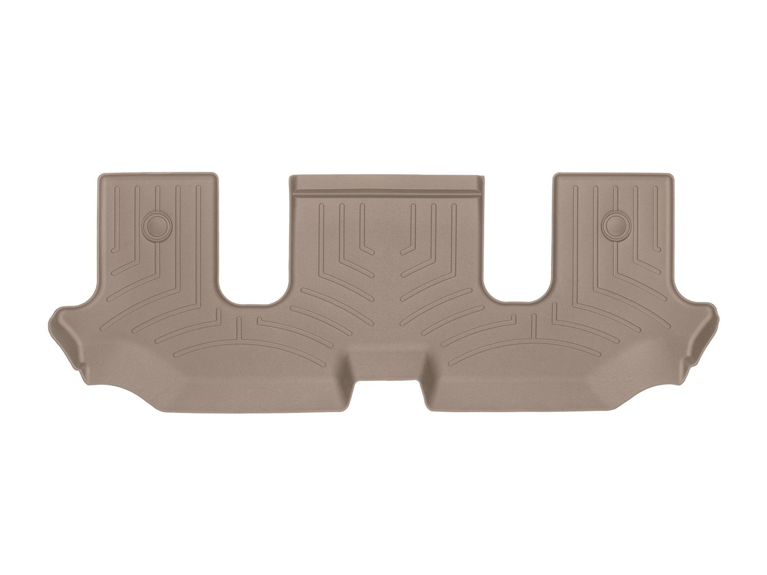 WeatherTech FloorLinerTM DigitalFit; Tan; Third Row 4510845 thumbnail 0