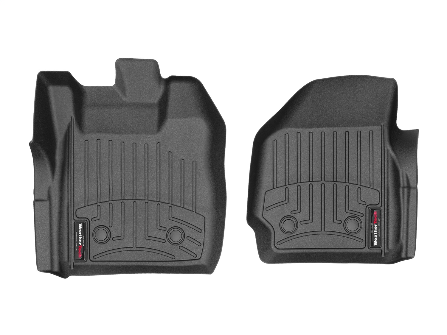 WeatherTech FloorLinerTM DigitalFit; Black; Front 449581V thumbnail 1