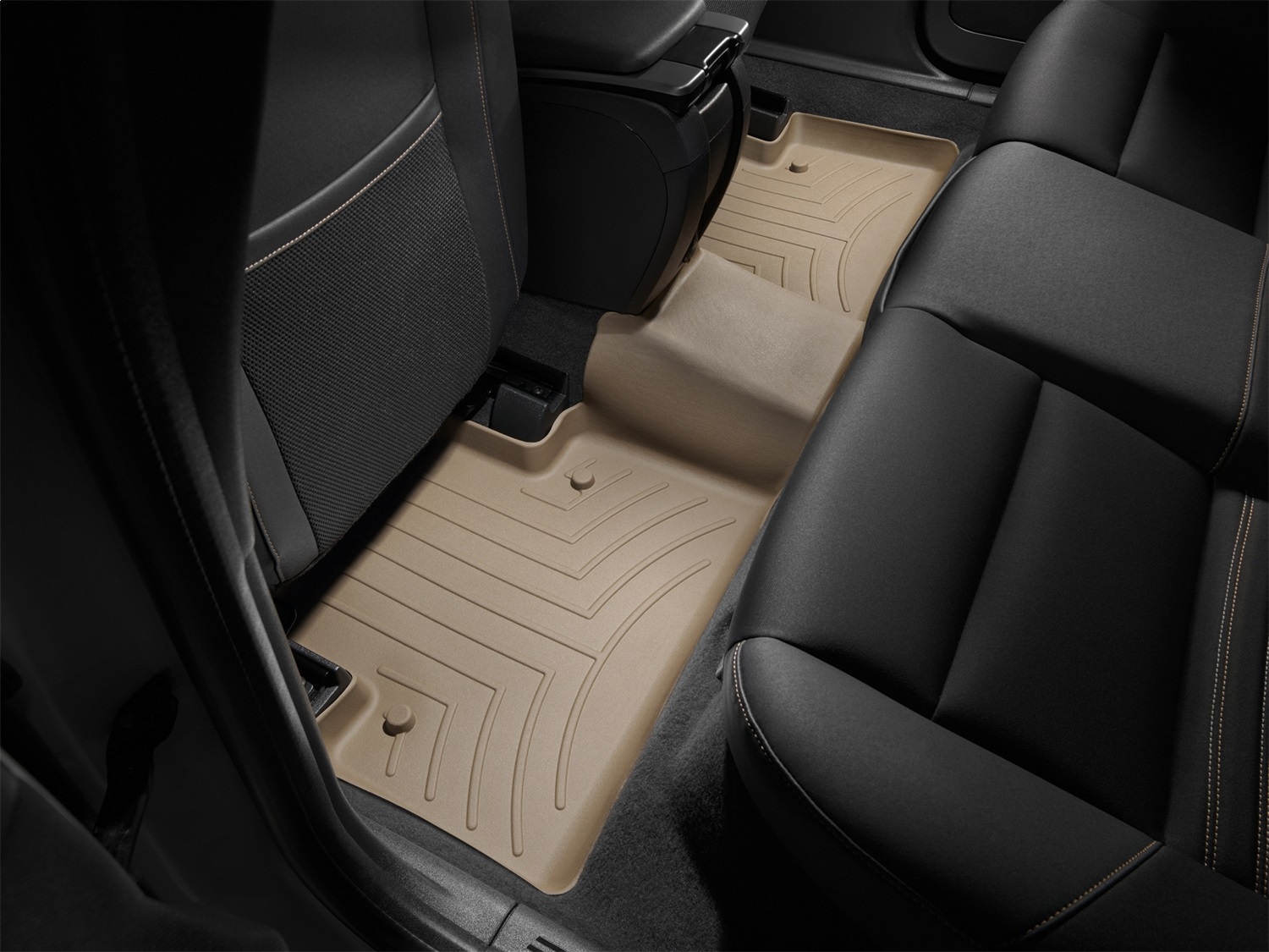 WeatherTech FloorLinerTM DigitalFit; Tan; Rear 452793 thumbnail 0
