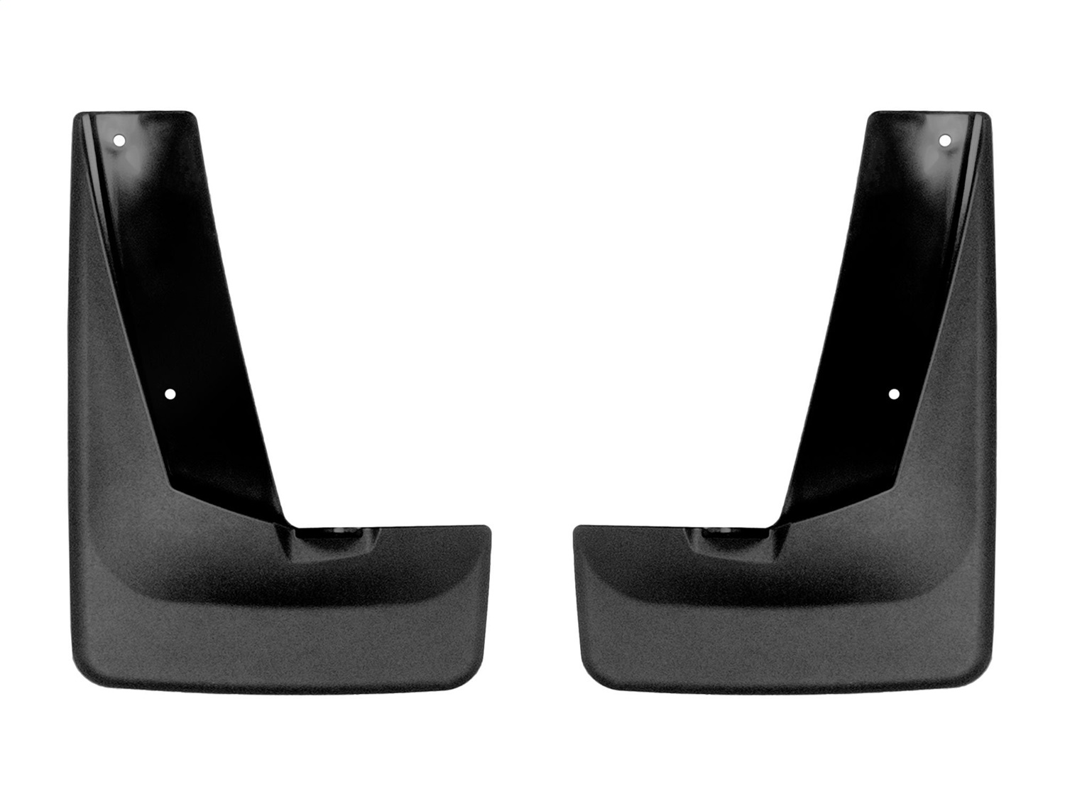 WeatherTech MudFlap No-Drill DigitalFit; Black 120132 thumbnail 0