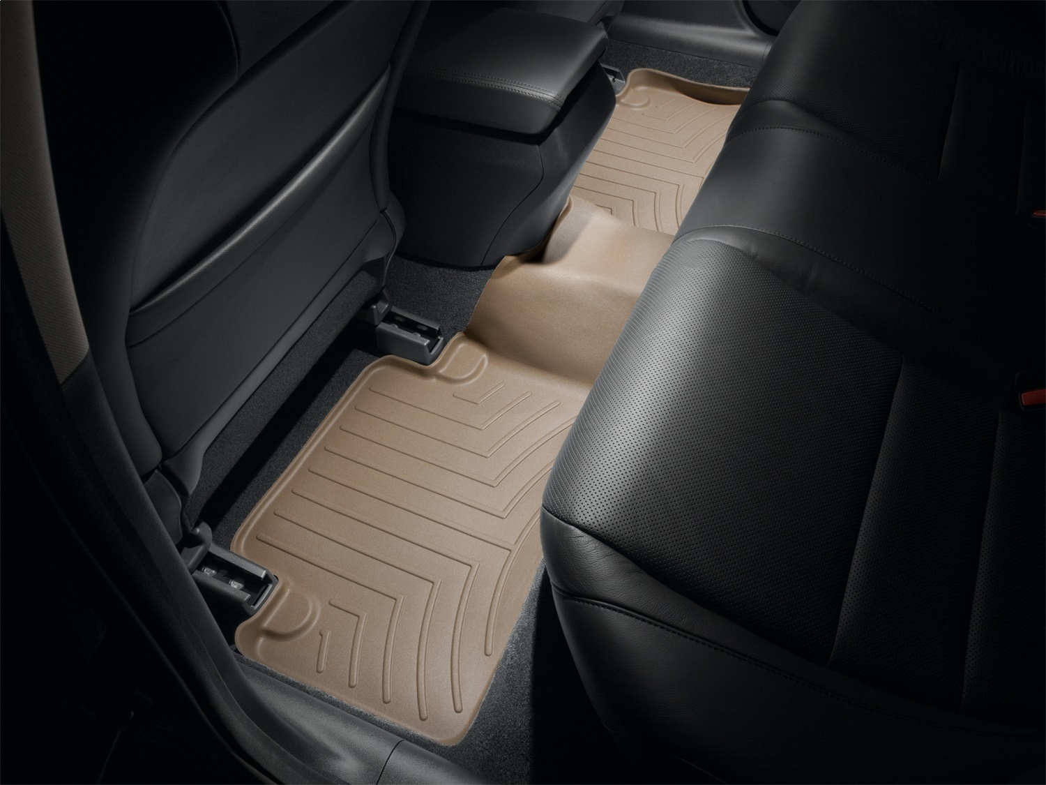 WeatherTech FloorLinerTM DigitalFit; Tan; Rear 451702 thumbnail 1