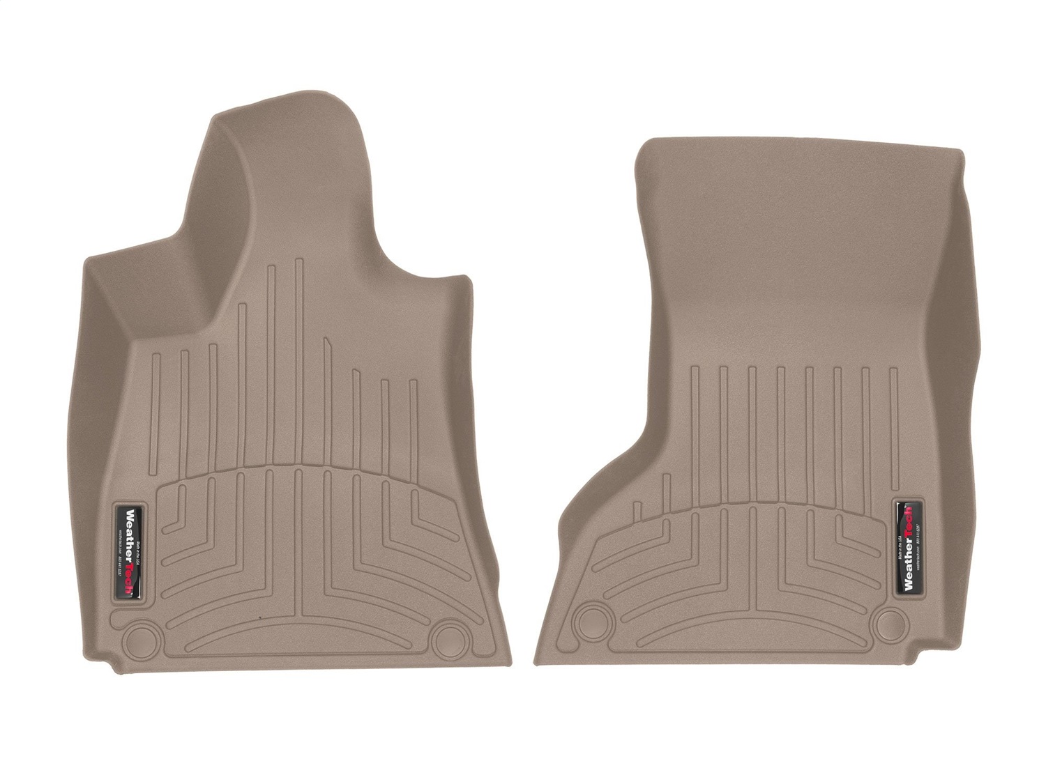 WeatherTech FloorLinerTM DigitalFit; Tan; Front 458821 thumbnail 0