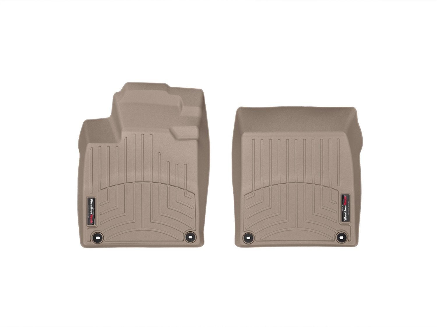 WeatherTech FloorLinerTM DigitalFit; Tan; Front 453601 thumbnail 0