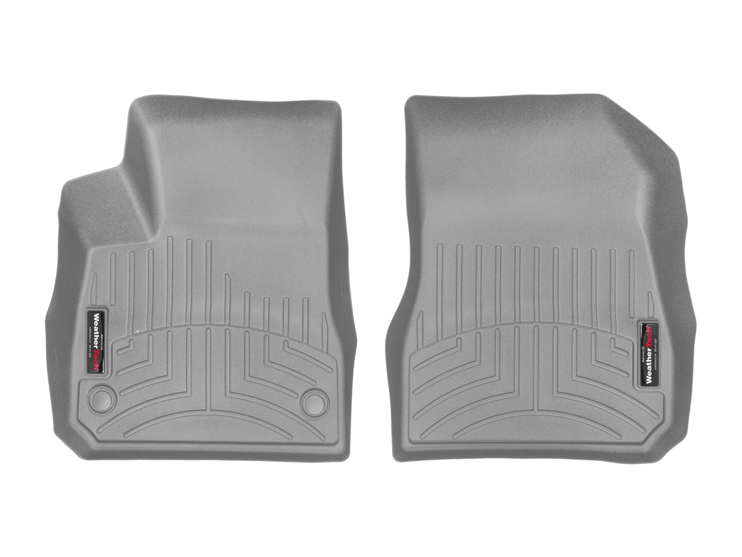 WeatherTech FloorLinerTM DigitalFit; Gray; Front 469031 thumbnail 1