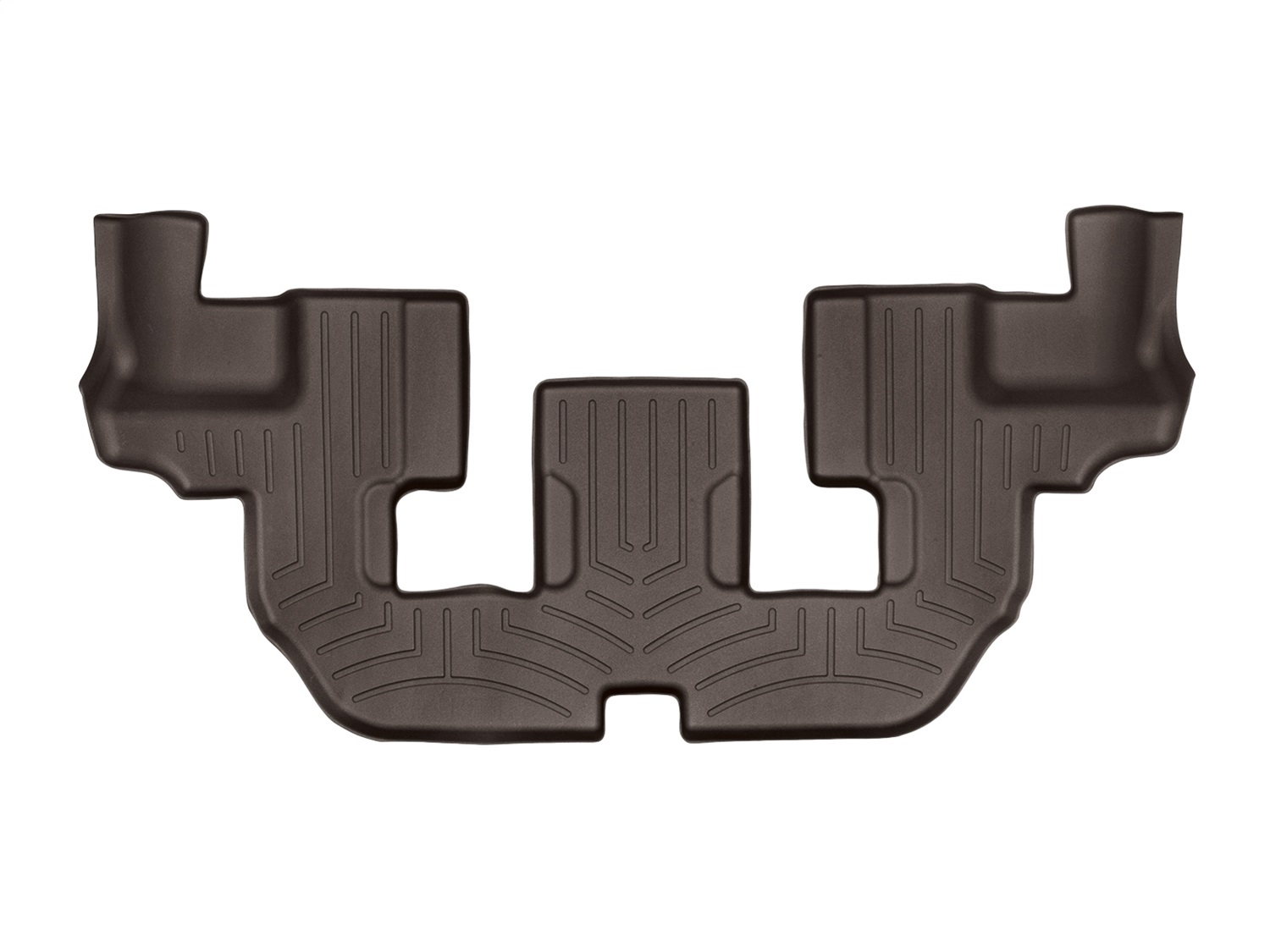 WeatherTech FloorLinerTM DigitalFit; Cocoa; Third Row 473624 thumbnail 1