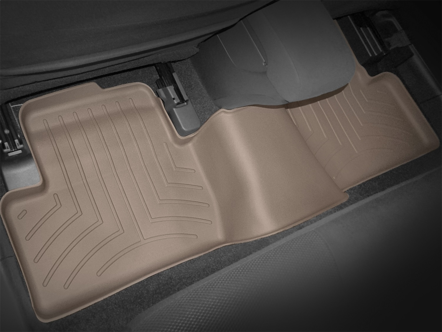 WeatherTech FloorLinerTM DigitalFit; Tan; Rear 452232 thumbnail 1