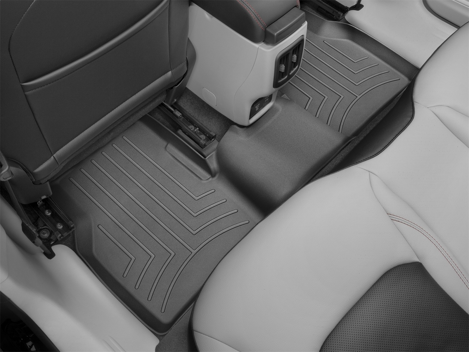 WeatherTech FloorLinerTM DigitalFit; Black; Rear 4412052 thumbnail 1