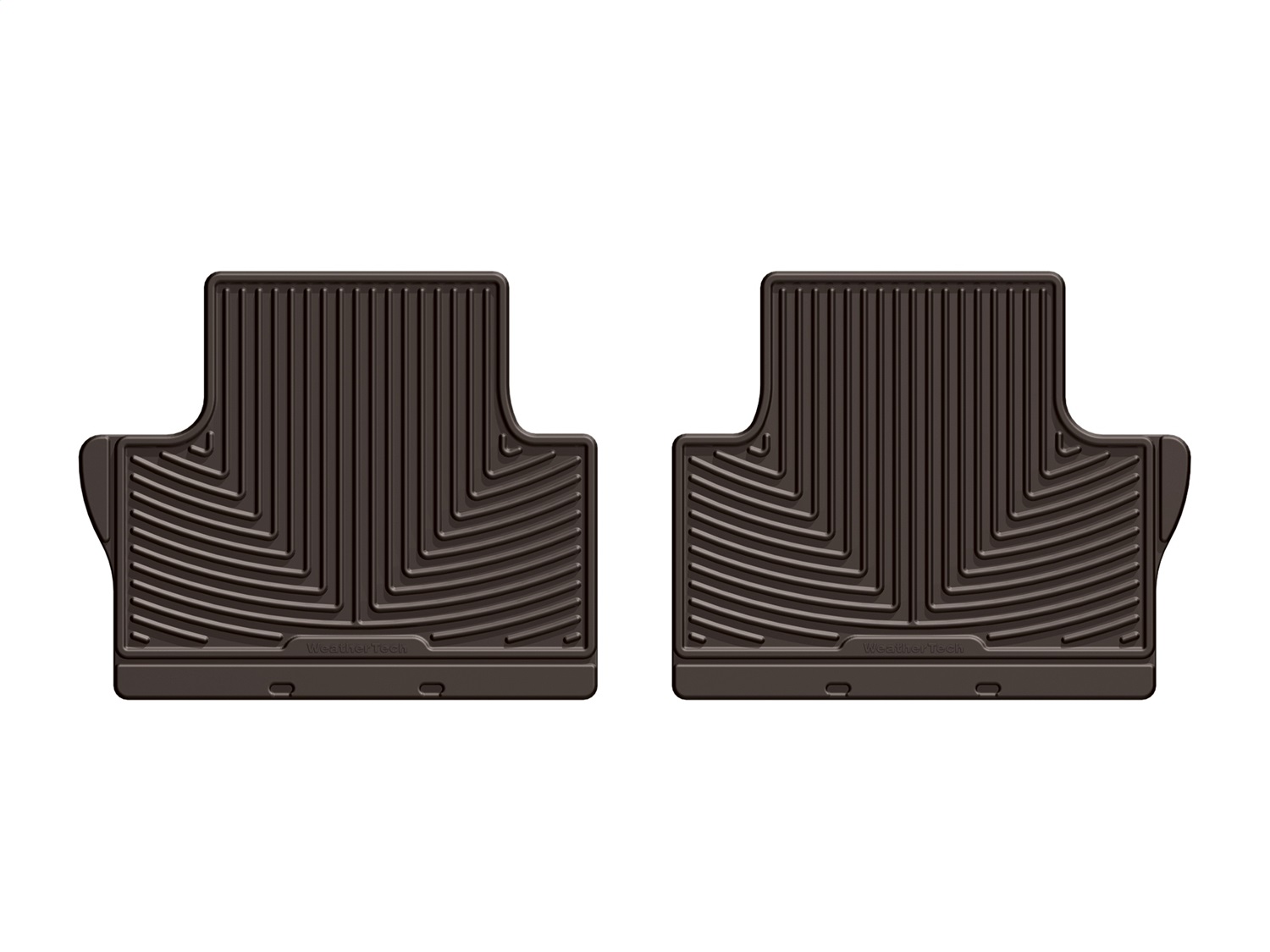 WeatherTech All Weather Floor Mats; Cocoa; Rear W170CO thumbnail 1