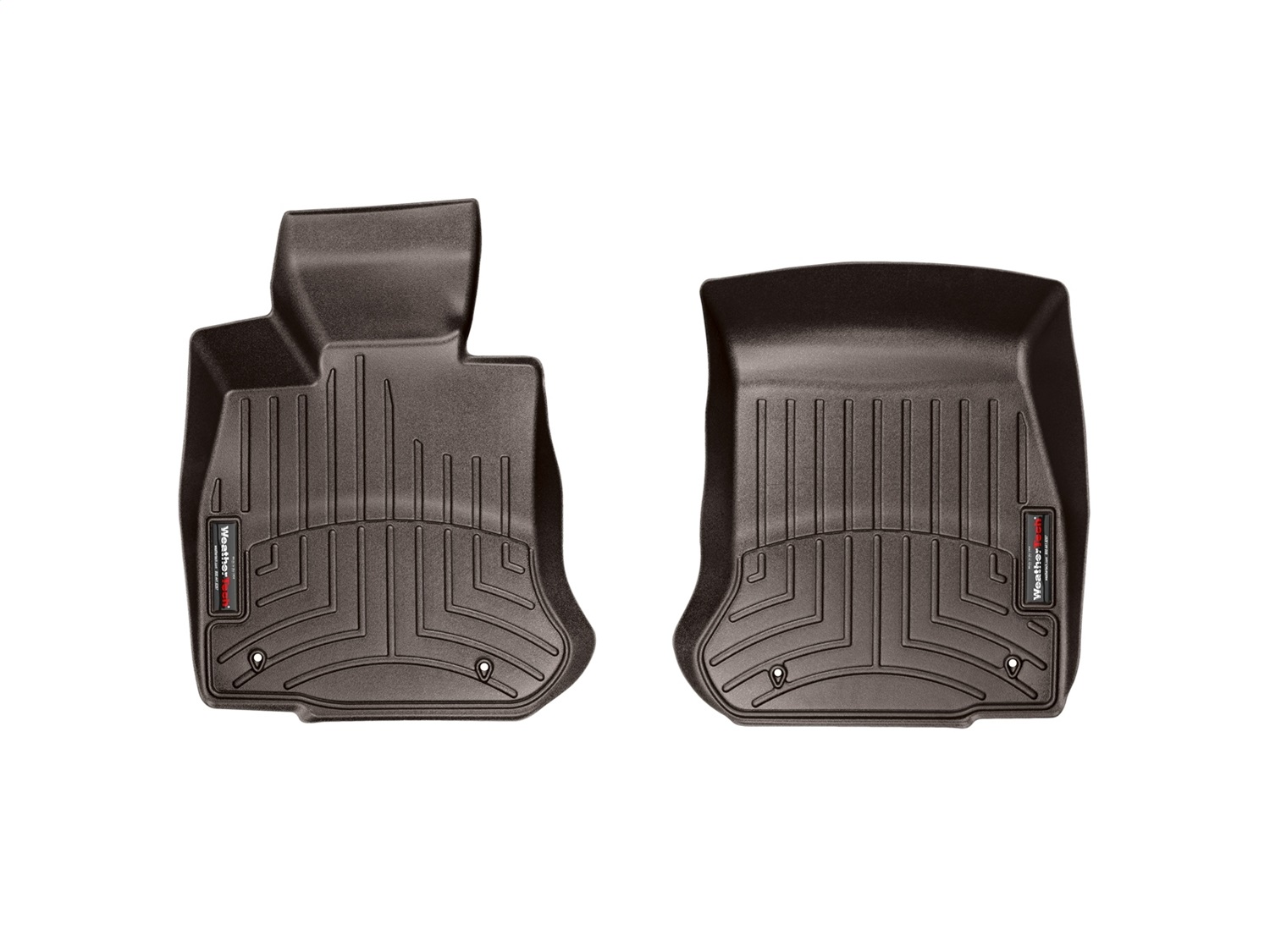 WeatherTech FloorLinerTM DigitalFit; Cocoa; Front 473721 thumbnail 0