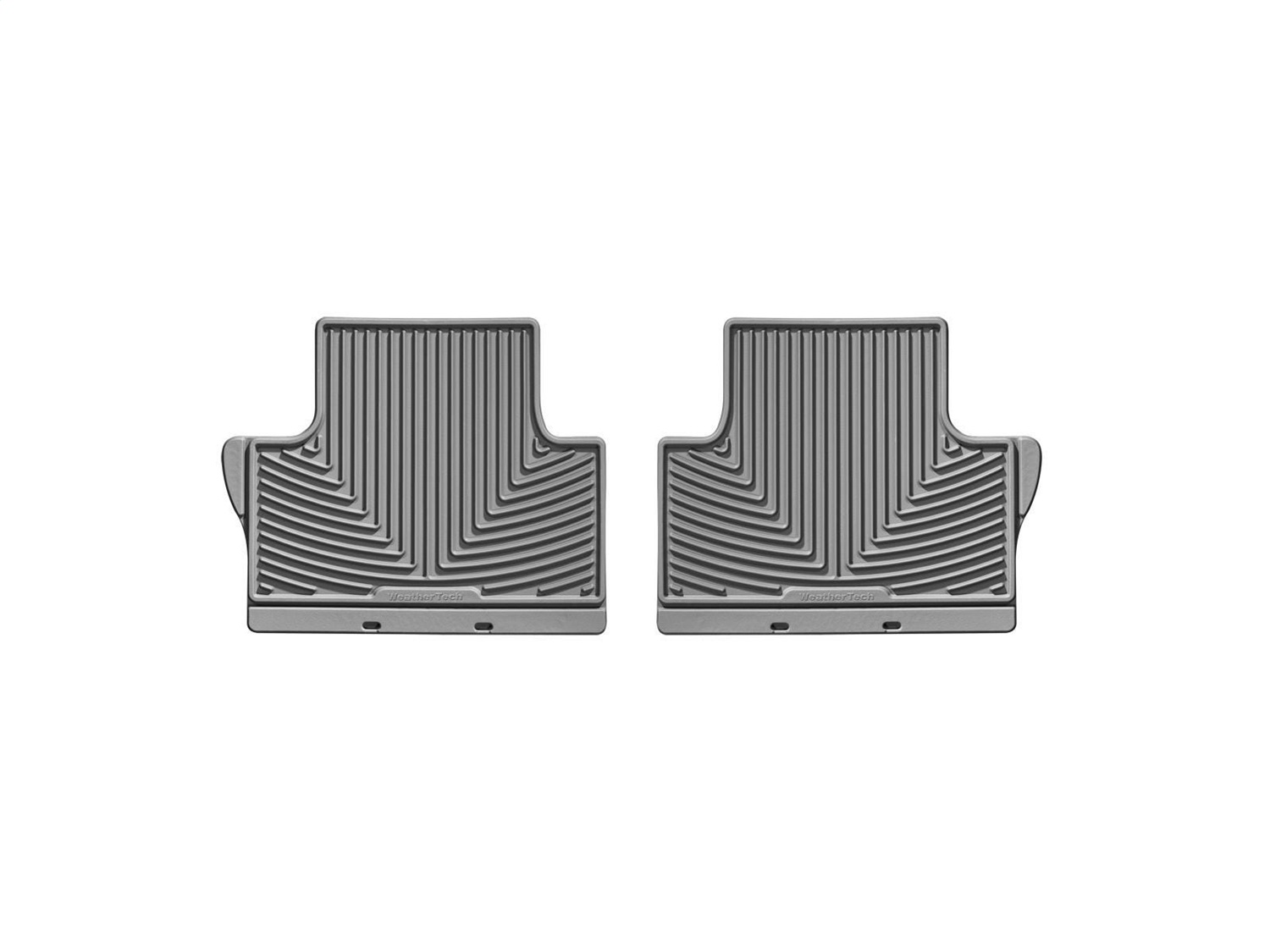 WeatherTech All Weather Floor Mats; Gray; Rear W170GR thumbnail 1