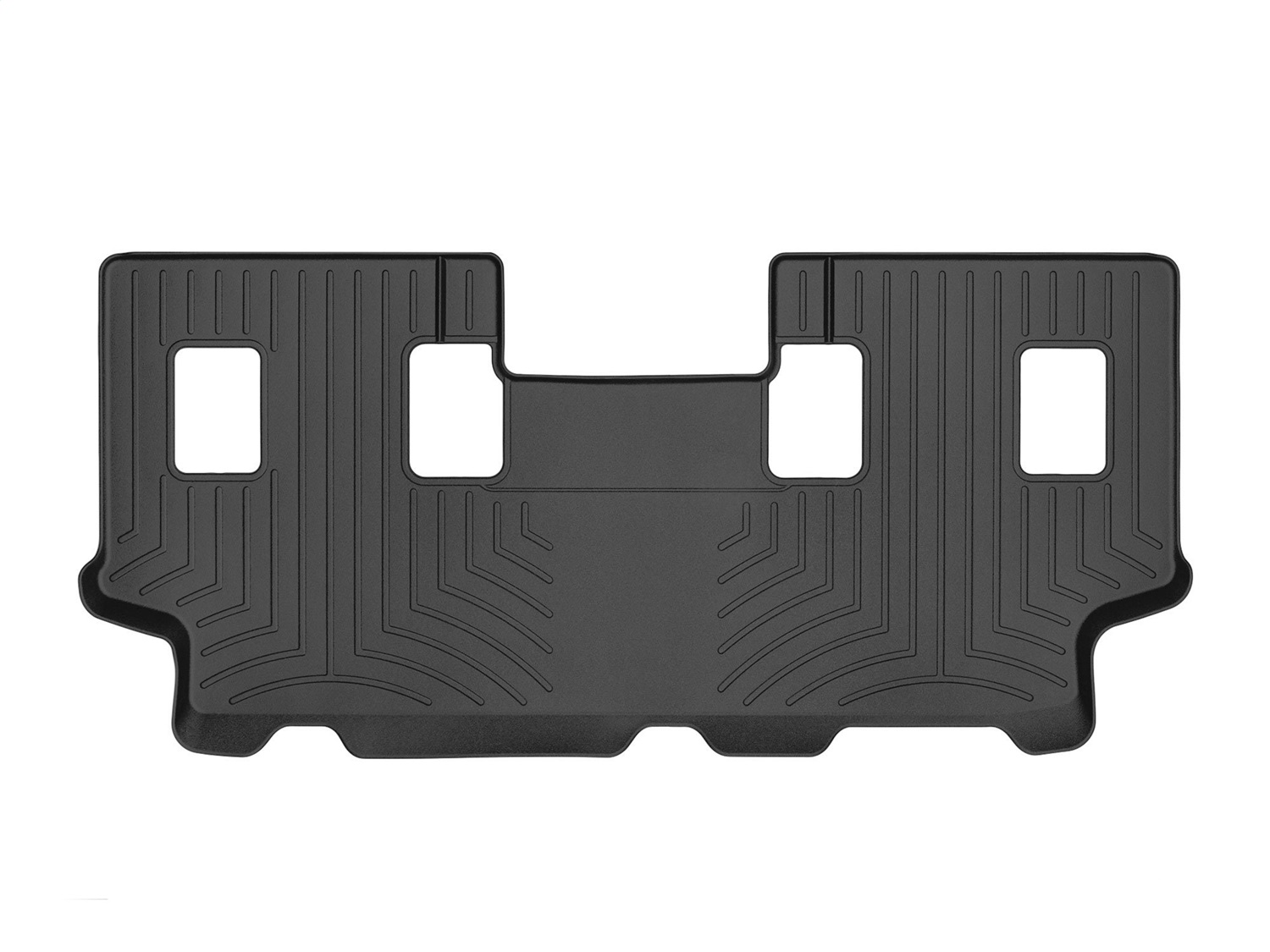 WeatherTech FloorLinerTM DigitalFit; Black; Third Row 441073 thumbnail 0