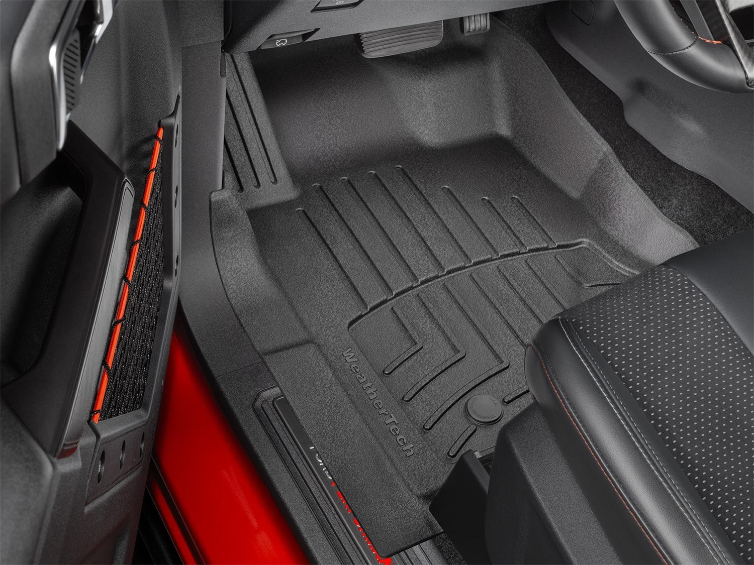 WeatherTech FloorLinerTM HP; Black; Front 4416951IM thumbnail 0