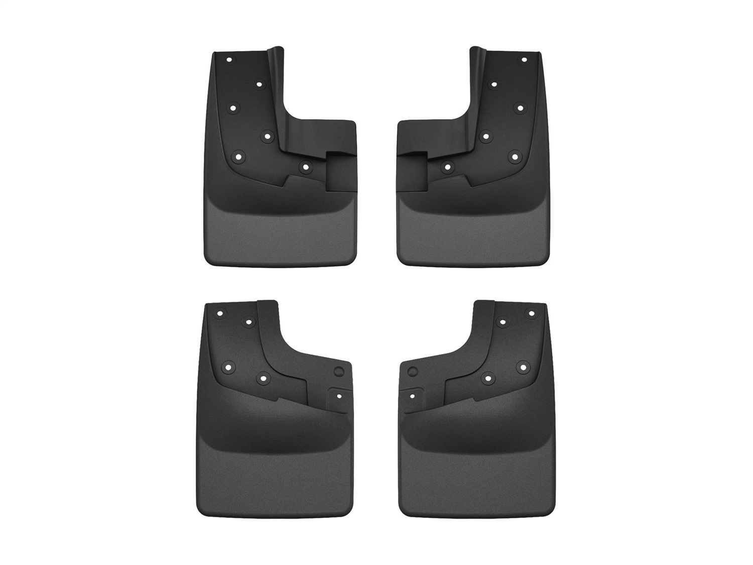 WeatherTech MudFlap No-Drill DigitalFit MudFlap Kit; Black 110187-120187 thumbnail 0