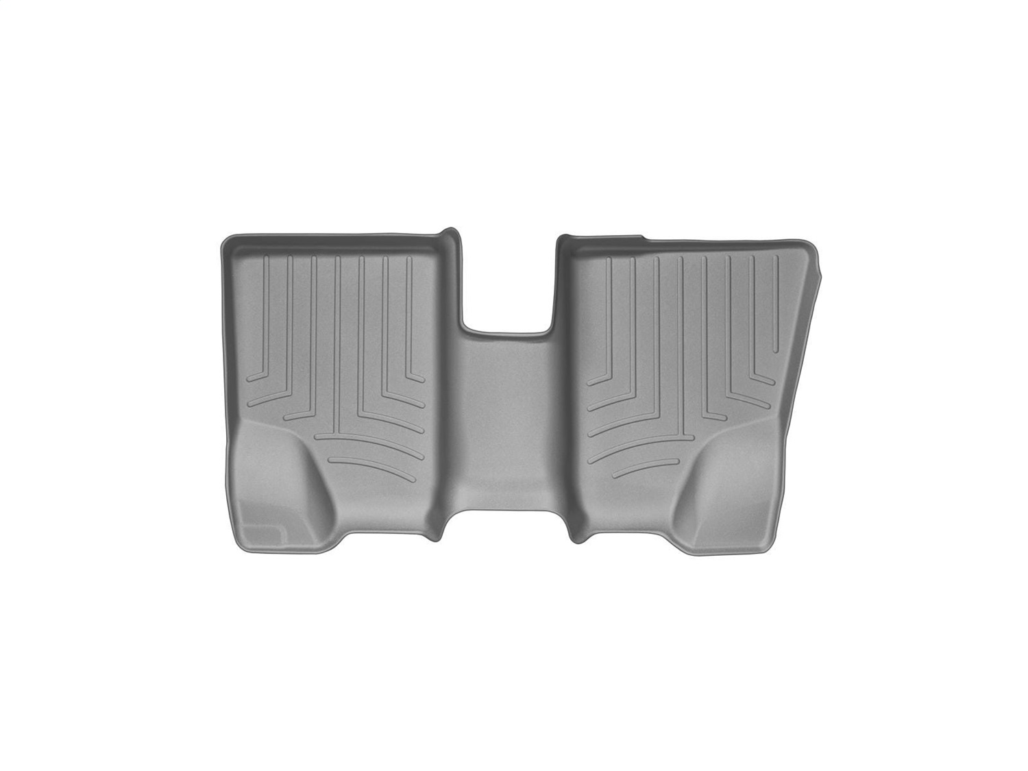 WeatherTech FloorLinerTM DigitalFit; Gray; Third Row 460163 thumbnail 1