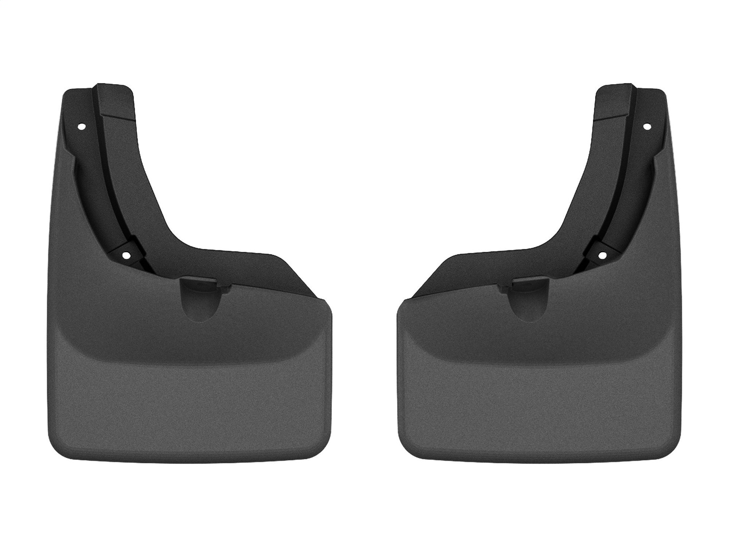 WeatherTech MudFlap No-Drill DigitalFit; Black 120190 thumbnail 0