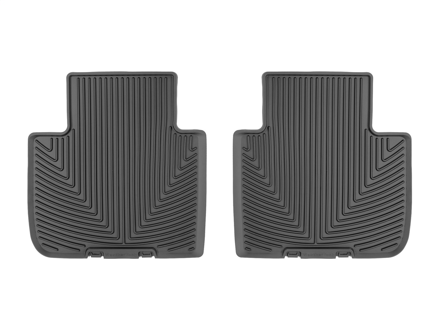 WeatherTech All Weather Floor Mats; Black; Rear W628 thumbnail 0
