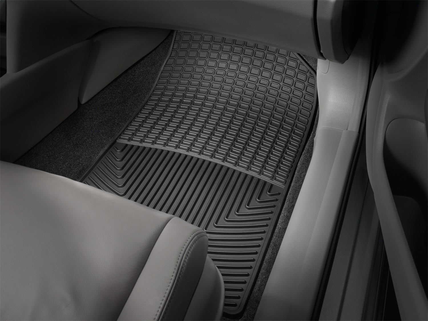 WeatherTech All Weather Floor Mats; Black; Front W94 thumbnail 0