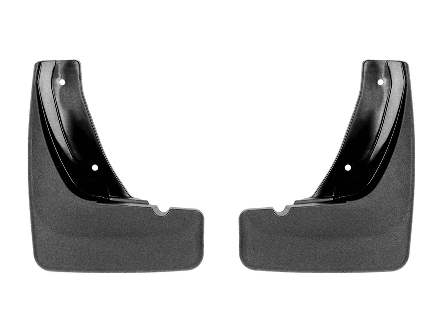 WeatherTech MudFlap No-Drill DigitalFit; Black 110149 thumbnail 0