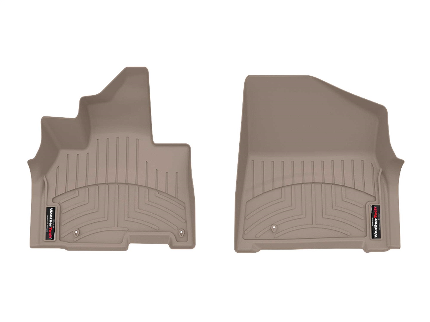 WeatherTech FloorLinerTM DigitalFit; Tan; Front 4519111 thumbnail 0