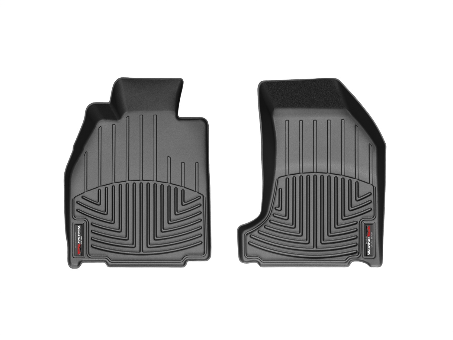 WeatherTech FloorLinerTM DigitalFit; Black; Front 442391 thumbnail 1