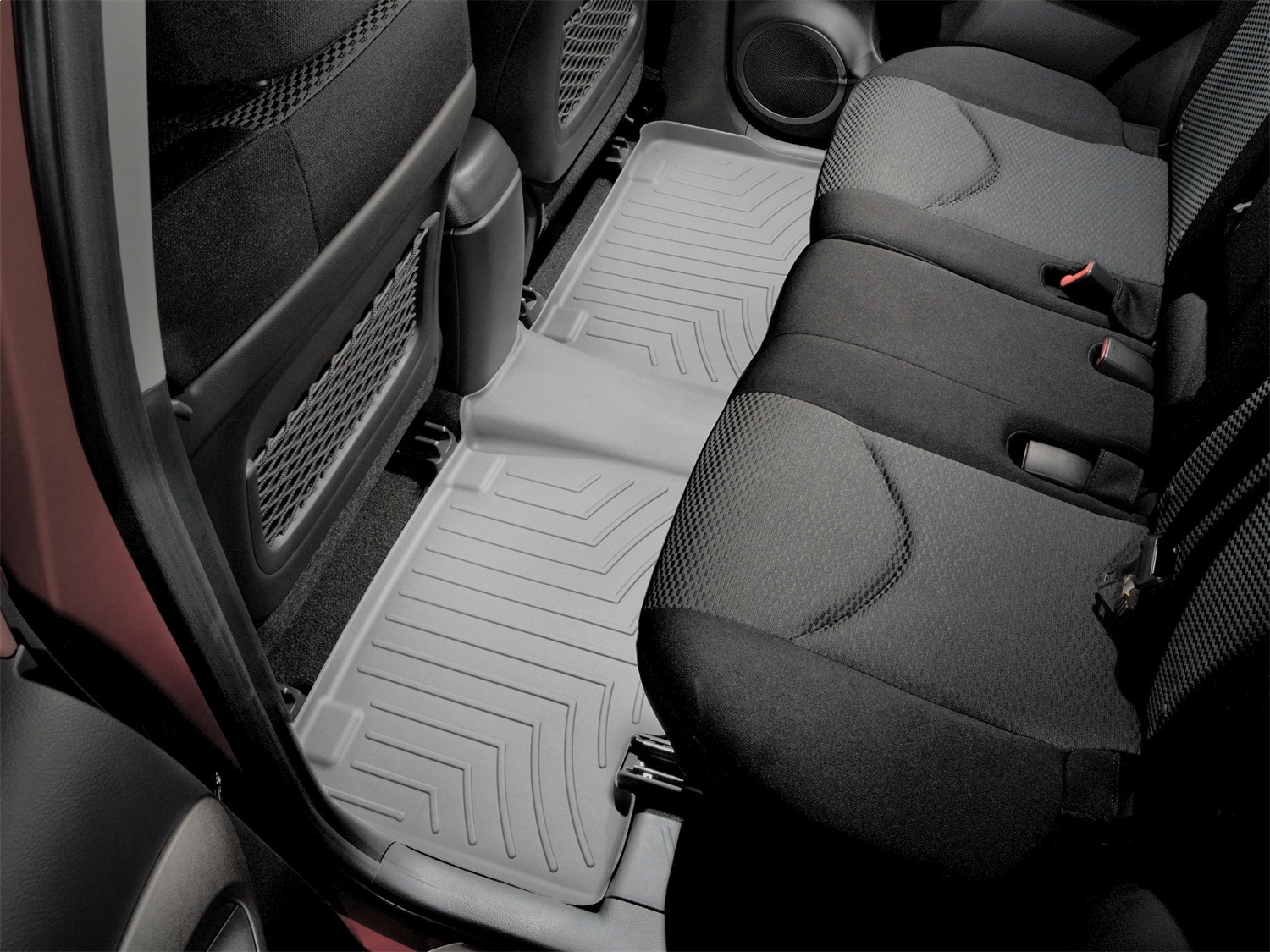 WeatherTech FloorLinerTM DigitalFit; Gray; Rear 460722 thumbnail 1