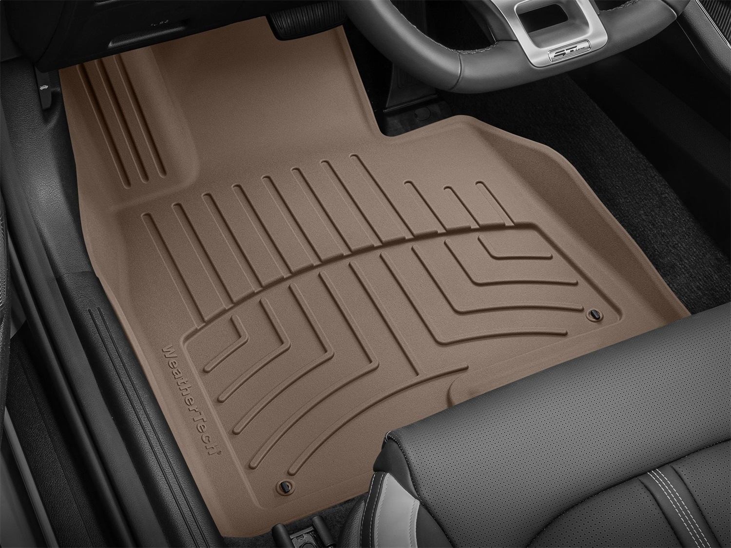 WeatherTech FloorLinerTM HP; Tan; Front 4515981IM thumbnail 1