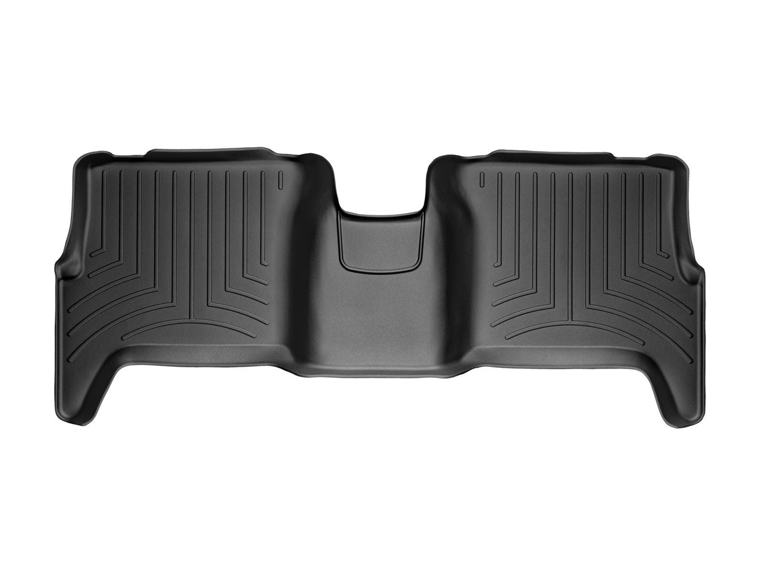 WeatherTech FloorLinerTM DigitalFit; Black; Rear 440812 thumbnail 0