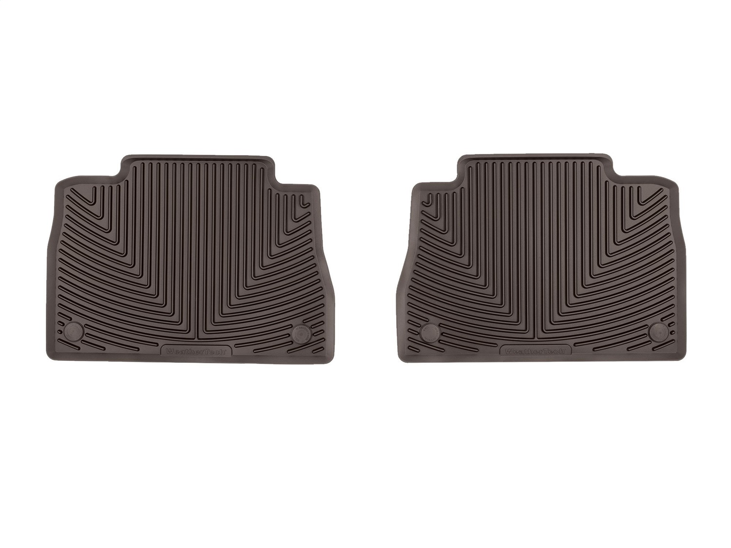 WeatherTech All Weather Floor Mats; Cocoa; Rear W641CO thumbnail 0