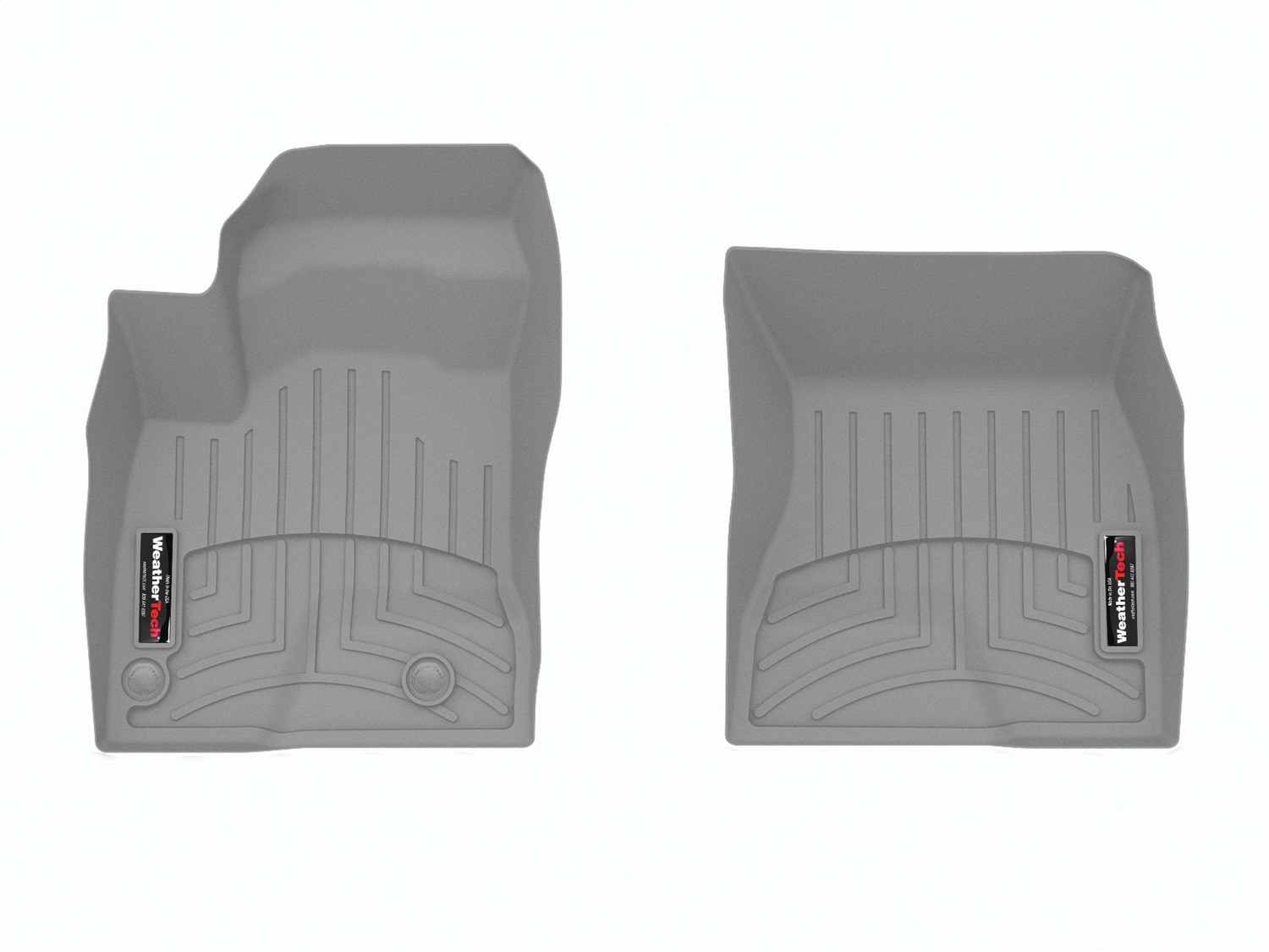 WeatherTech FloorLinerTM DigitalFit; Gray; Front 4617921 thumbnail 0