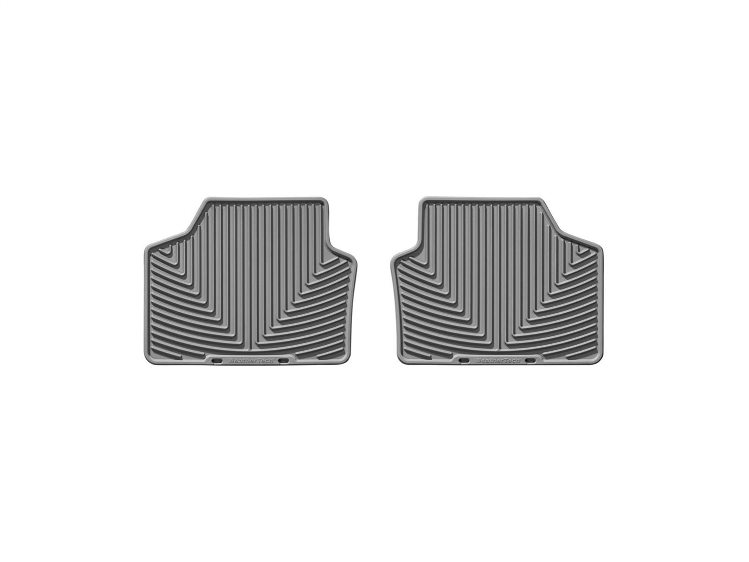 WeatherTech All Weather Floor Mats; Gray; Rear W141GR thumbnail 1