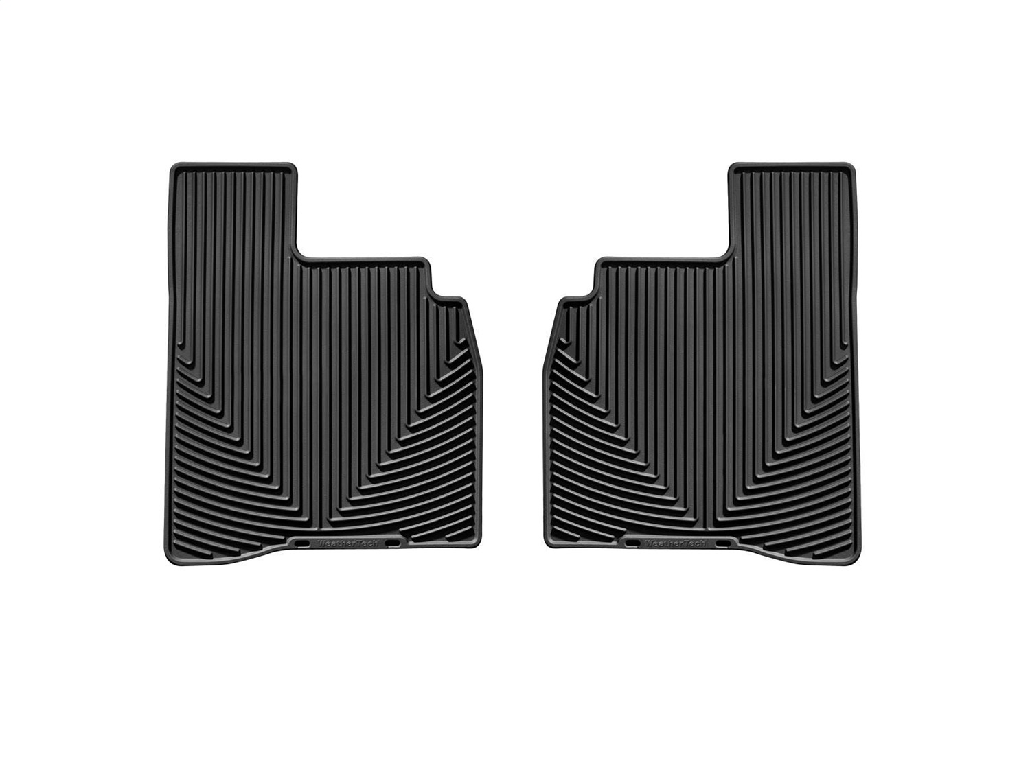 WeatherTech All Weather Floor Mats; Black; Rear W95 thumbnail 0