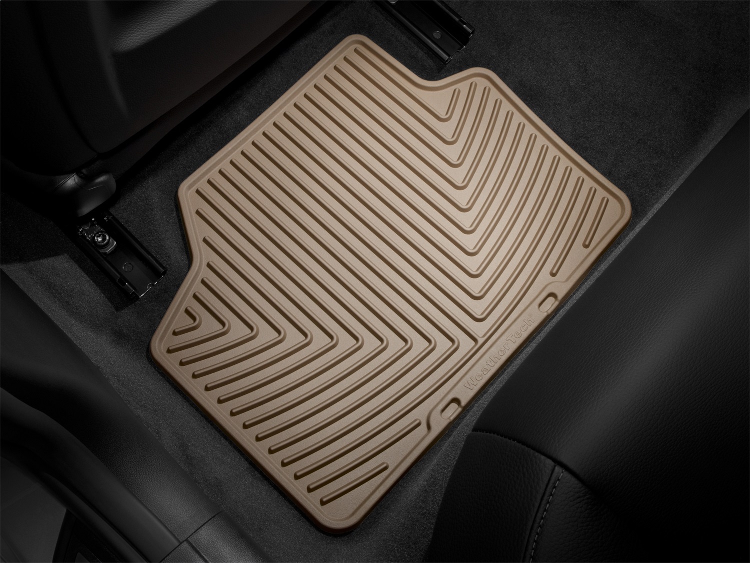 WeatherTech All Weather Floor Mats; Tan; Rear W141TN thumbnail 0