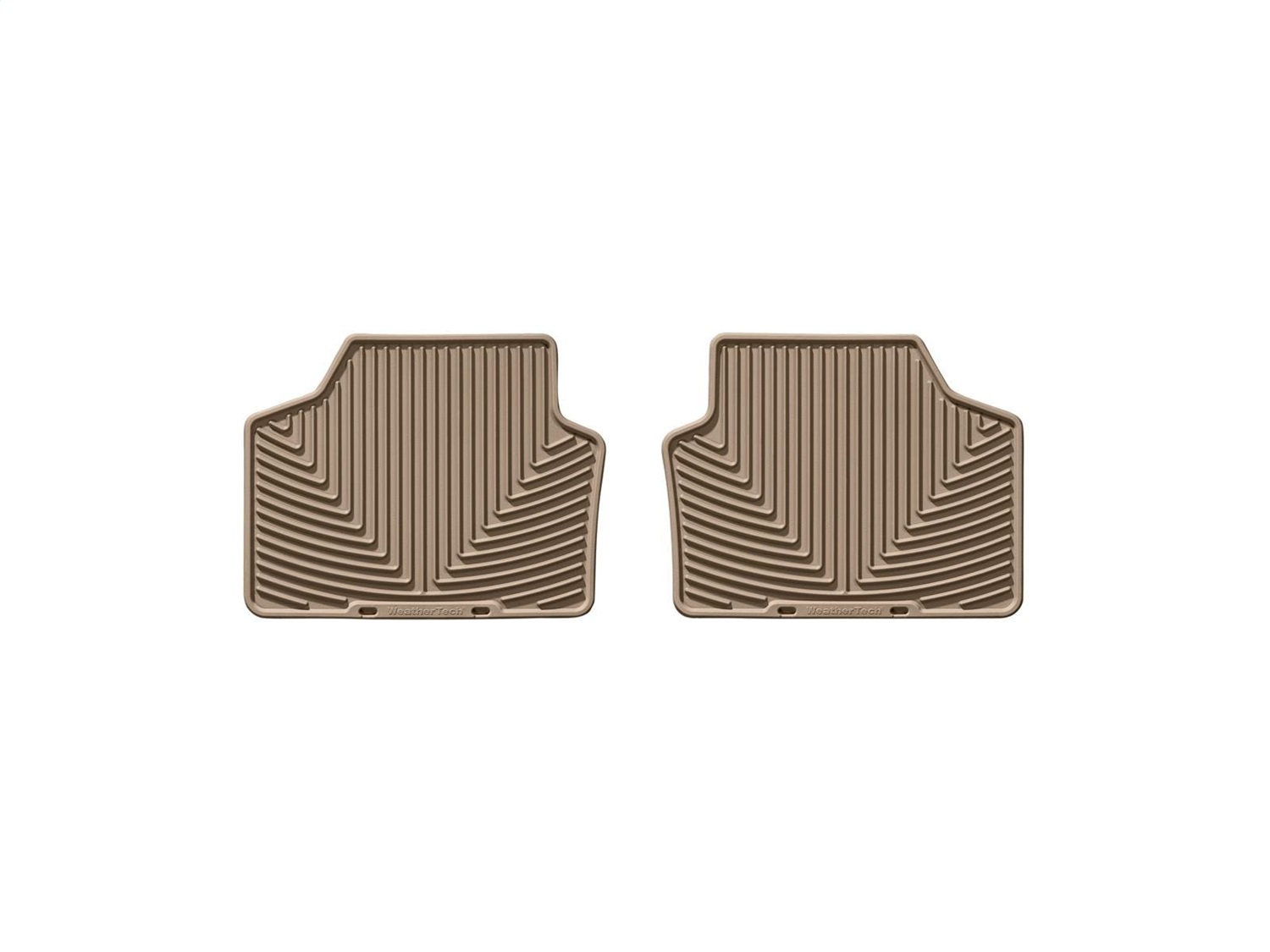 WeatherTech All Weather Floor Mats; Tan; Rear W141TN thumbnail 1