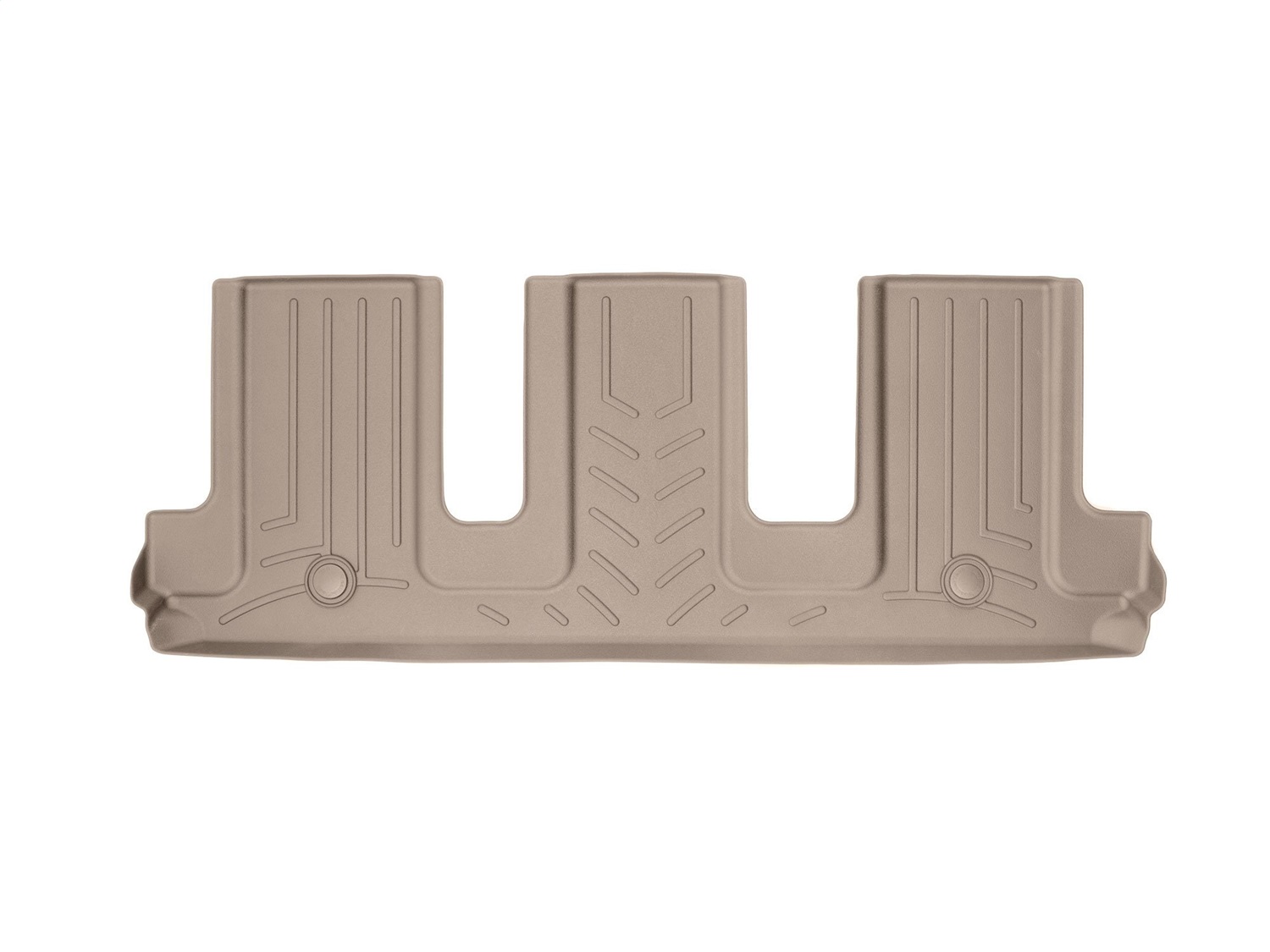 WeatherTech FloorLinerTM DigitalFit; Tan; Rear 458863 thumbnail 0