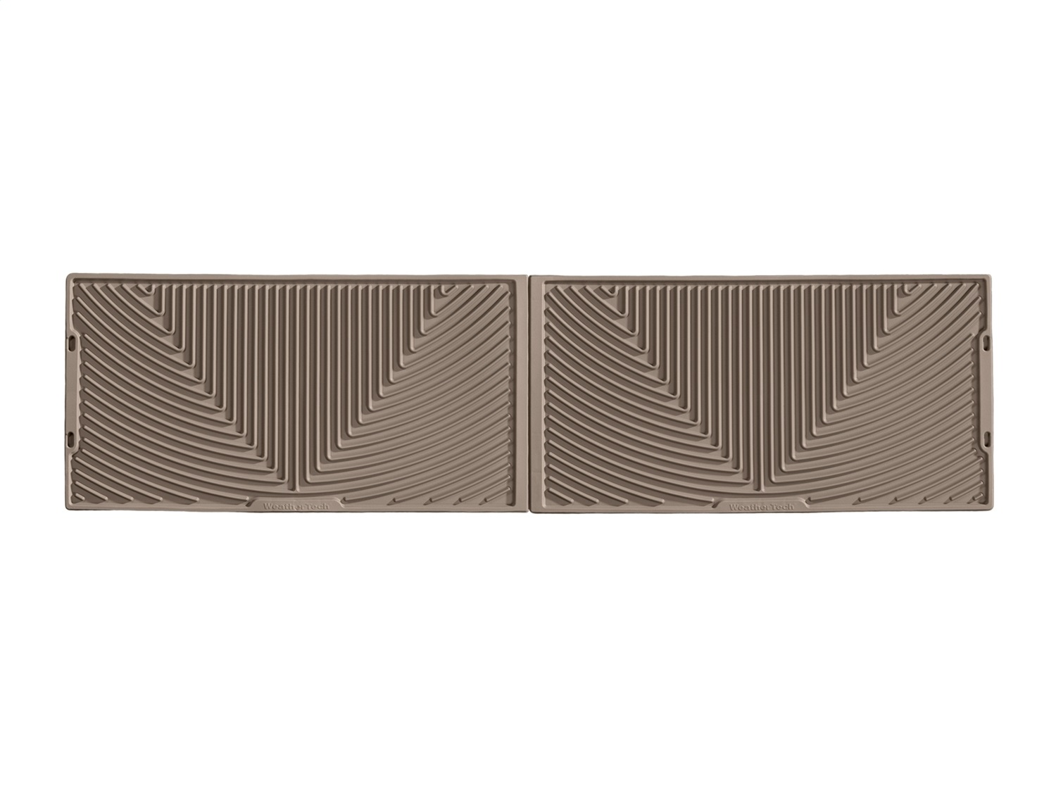 WeatherTech All Weather Floor Mats; Tan; Rear W207TN thumbnail 0